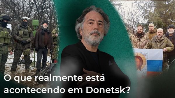 Aqui regras da hegemonia ocidental 'estão morrendo afundadas', diz Pepe Escobar ao voltar de Donbass - Sputnik Brasil