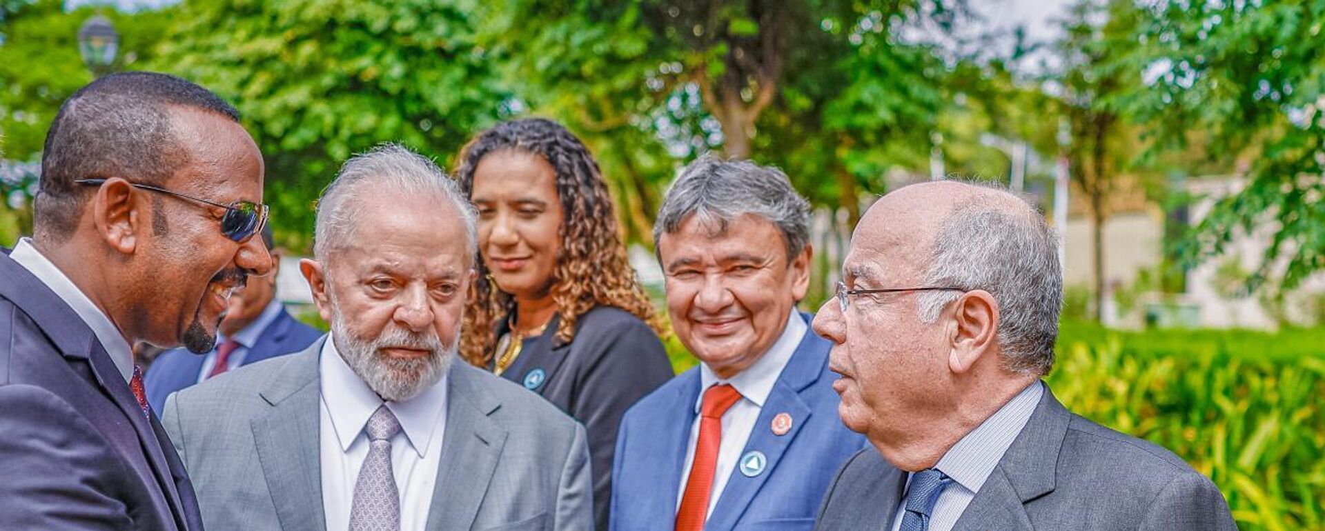 Reunião bilateral ampliada entre Brasil e Etiópia, em Adis Abeba. Etiópia, 16 de fevereiro de 2024 Reunião bilateral ampliada entre Brasil e Etiópia, em Adis Abeba. Etiópia, 16 de fevereiro de 2024 - Sputnik Brasil, 1920, 16.02.2024