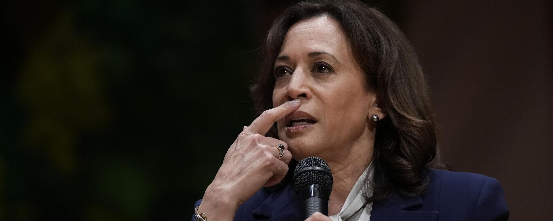 A vice-presidente Kamala Harris em conferência em Miami Beach, Flórida, 8 de março de 2023 - Sputnik Brasil, 1920, 17.03.2024