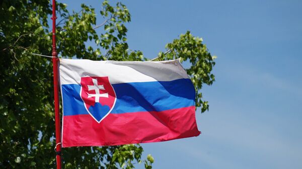 Bandeira da Eslováquia - Sputnik Brasil