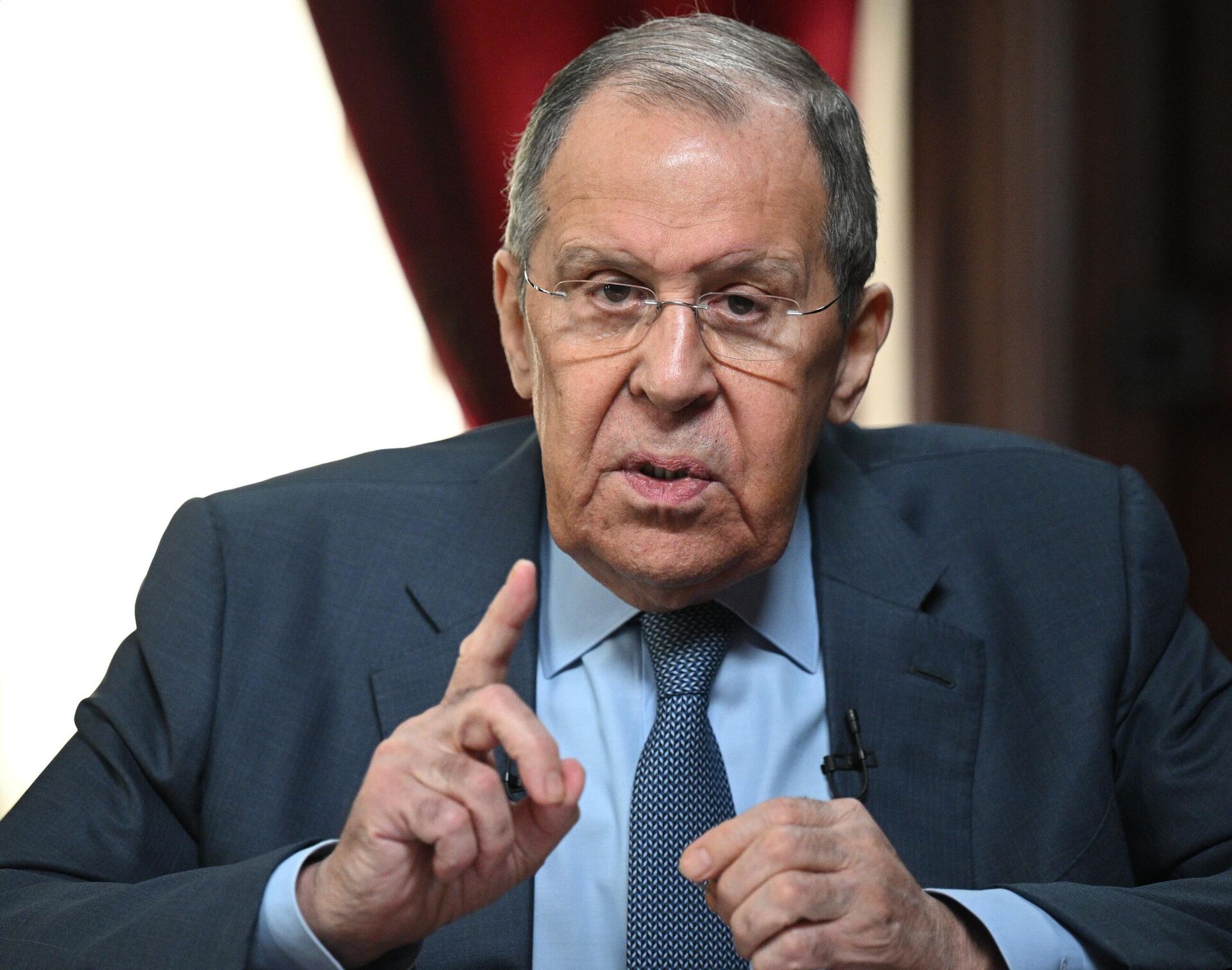 Entrevista da Sputnik com Sergei Lavrov, ministro das Relações Exteriores da Rússia, em 19 de abril de 2024 - Sputnik Brasil, 1920, 08.08.2024