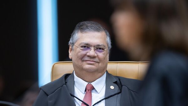 Ministro do Supremo Tribunal Federal (STF) Flávio Dino em sessão plenária - Sputnik Brasil