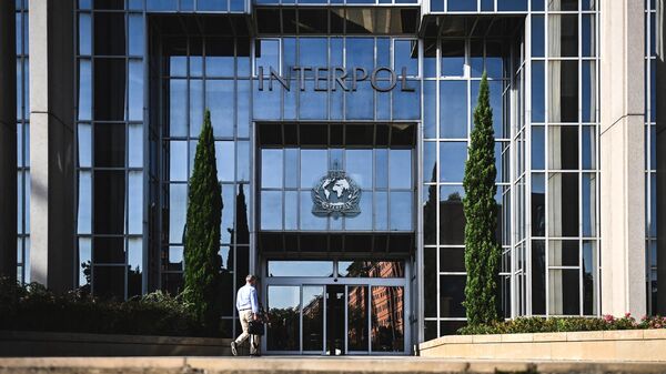 Fachada da sede da Organização Internacional de Polícia Criminal, conhecida como Interpol, em Lyon, leste da França, em 5 de setembro de 2023 - Sputnik Brasil