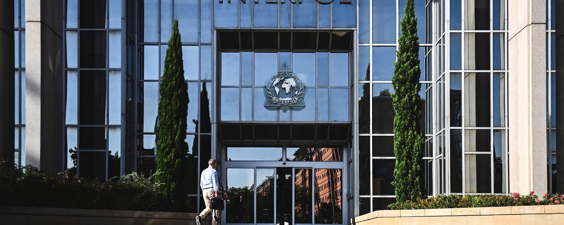 Fachada da sede da Organização Internacional de Polícia Criminal, conhecida como Interpol, em Lyon, leste da França, em 5 de setembro de 2023 - Sputnik Brasil, 1920, 13.06.2024