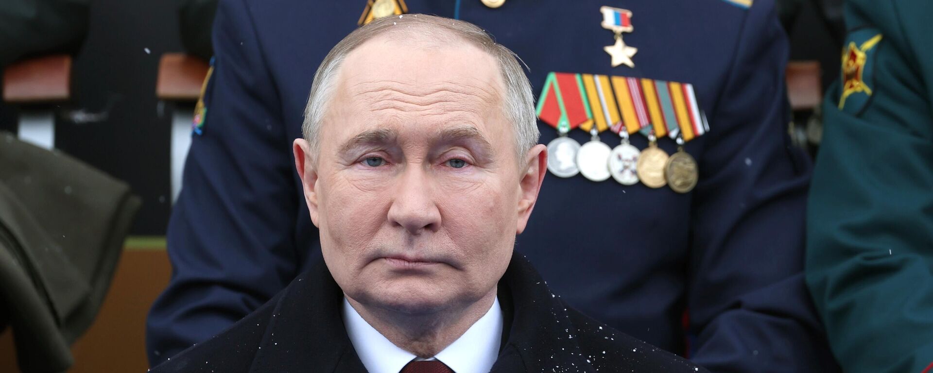 Presidente da Rússia, Vladimir Putin discursa durante a Parada da Vitória, no 79º aniversário da Vitória, na Praça Vermelha. Moscou, 9 de maio de 2024 - Sputnik Brasil, 1920, 14.05.2024