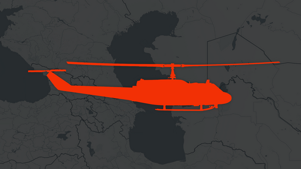 Confira o mapa do local onde caiu o helicóptero do presidente iraniano - Sputnik Brasil