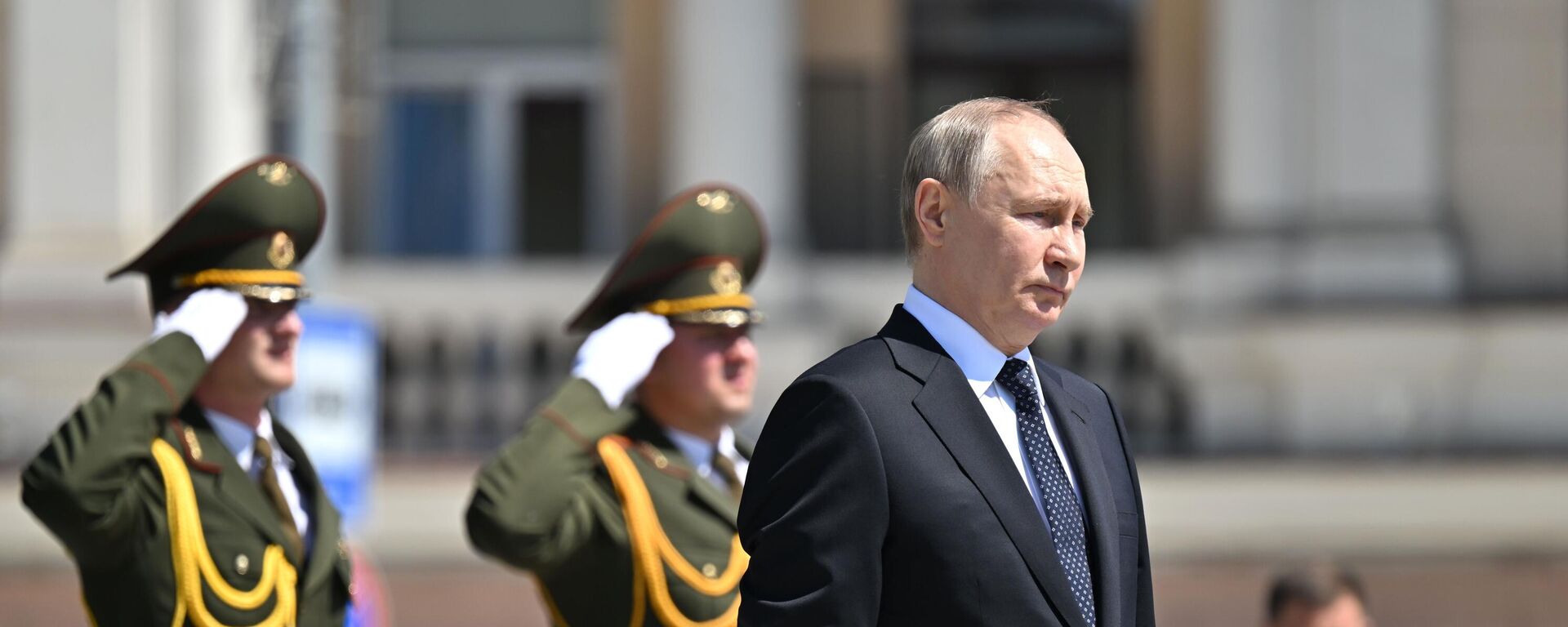 O presidente russo, Vladimir Putin, em Belarus, em 24 de maio de 2024 - Sputnik Brasil, 1920, 24.05.2024