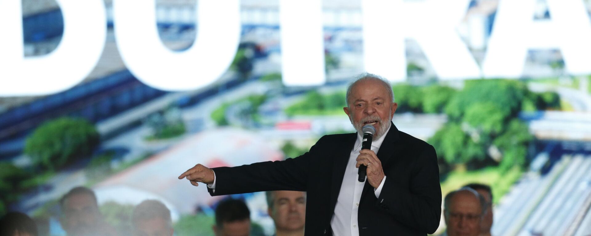 Lula participa de inauguração de obras viárias na rodovia Presidente Dutra em Guarulhos (SP). Brasil, 24 de maio de 2024 - Sputnik Brasil, 1920, 25.05.2024