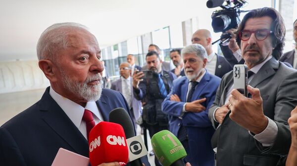 Lula recebe o presidente da Croácia, Zoran Milanovic, em Brasília (DF). Brasil, 3 de junho de 2024 - Sputnik Brasil