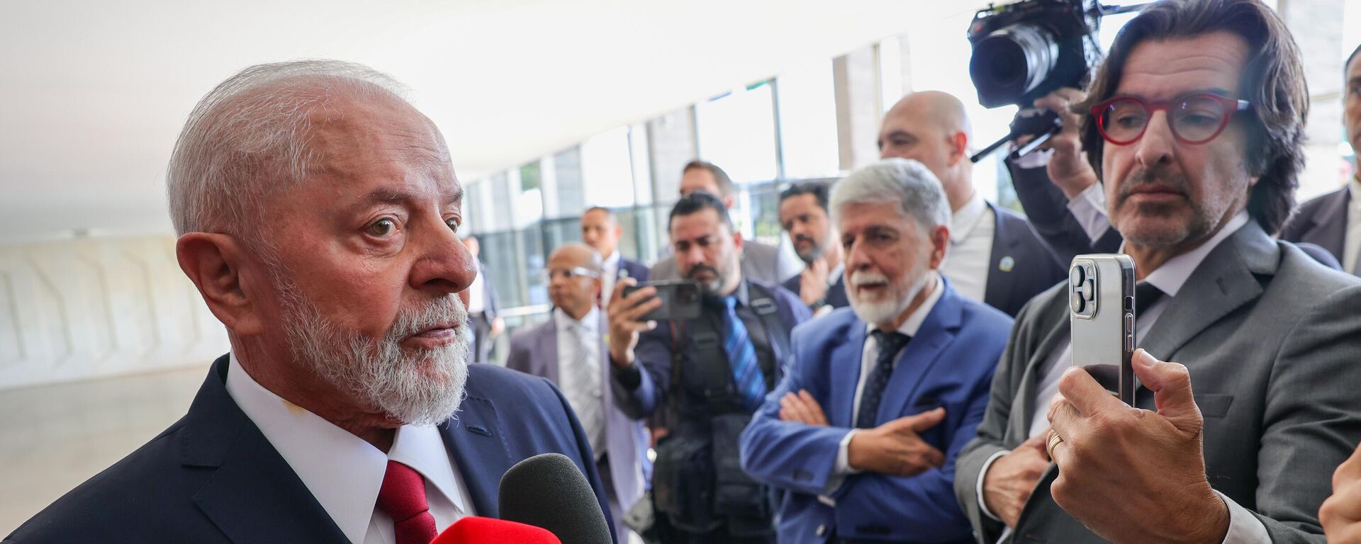 Lula recebe o presidente da Croácia, Zoran Milanovic, em Brasília (DF). Brasil, 3 de junho de 2024 - Sputnik Brasil, 1920, 03.06.2024