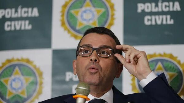 O ex-chefe da Polícia Civil do Rio de Janeiro Rivaldo Barbosa - Sputnik Brasil