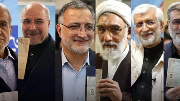 Candidatos presidenciais do Irã para eleição de 2024 - Sputnik Brasil