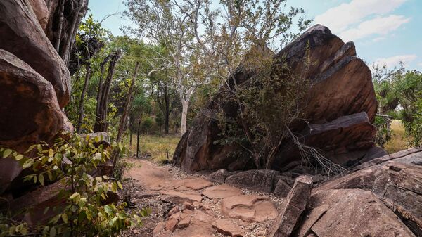 Rochas em Ubirr, patrimônio mundial do Parque Nacional Kakadu, Austrália - Sputnik Brasil