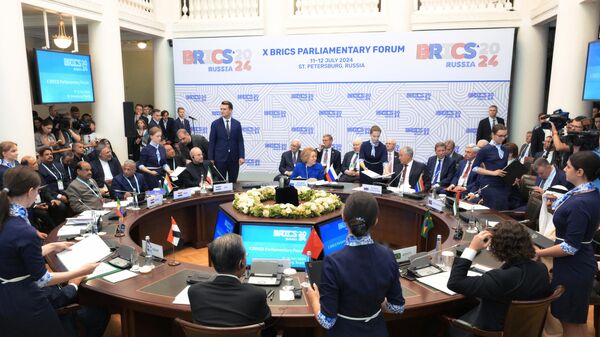 Fórum Parlamentar do BRICS. Reunião, Mudanças Parlamentares no BRICS: Perspectivas de Fortalecimento da Cooperação Interparlamentar, 11 de julho de 2024 - Sputnik Brasil