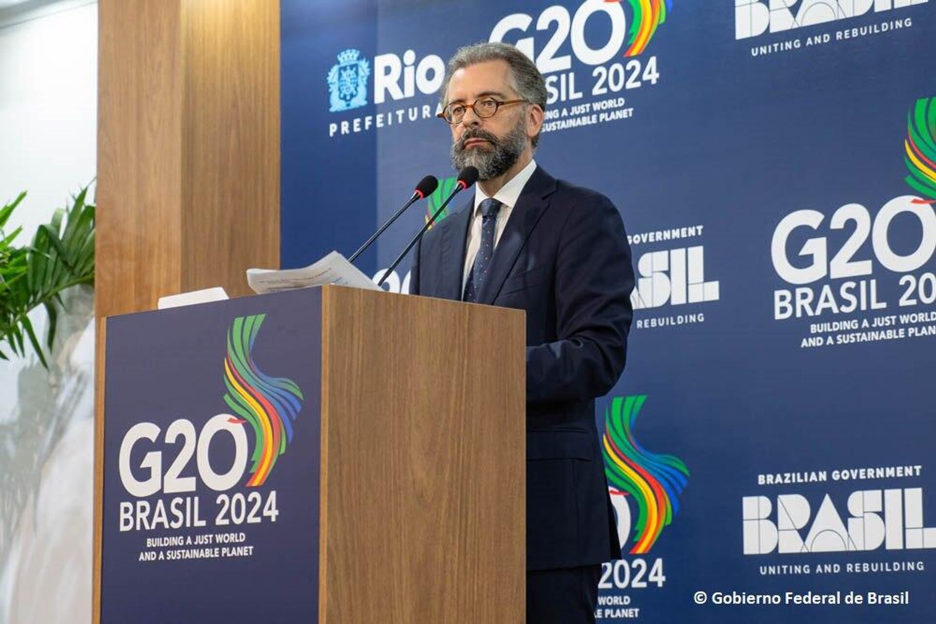 Mauricio Lyrio, sherpa do Brasil no G20 - Sputnik Brasil, 1920, 31.01.2025