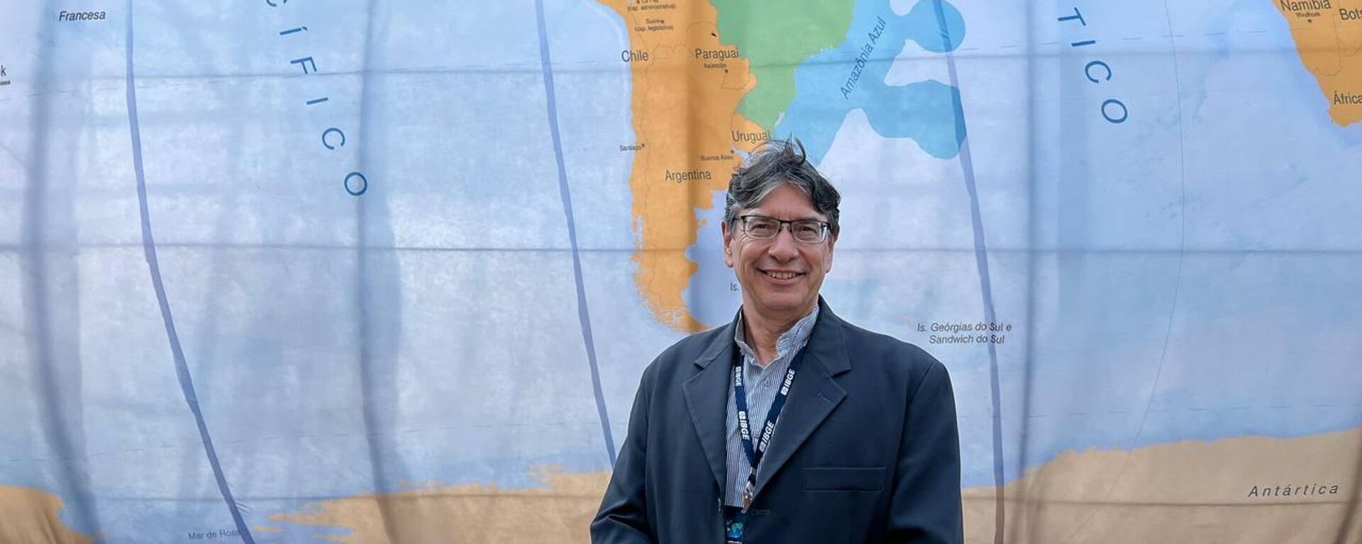 Presidente do Instituto Brasileiro de Geografia e Estatística (IBGE), Marcio Pochmann posa para foto durante a Conferência Nacional dos Agentes Produtores e Usuários de Dados. Rio de Janeiro (RJ), 29 de julho de 2024 - Sputnik Brasil, 1920, 29.07.2024