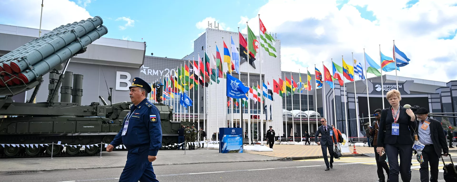 X fórum técnico-militar internacional EXÉRCITO 2024, no centro de congressos e exposições Patriot, em Kubinka, região de Moscou. - Sputnik Brasil, 1920, 12.08.2024