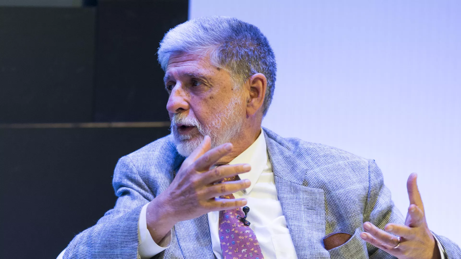 Celso Amorim em evento promovido pela Casa de América em 3 de julho de 2017 - Sputnik Brasil, 1920, 26.11.2024