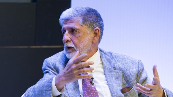 Celso Amorim em evento promovido pela Casa de América em 3 de julho de 2017 - Sputnik Brasil