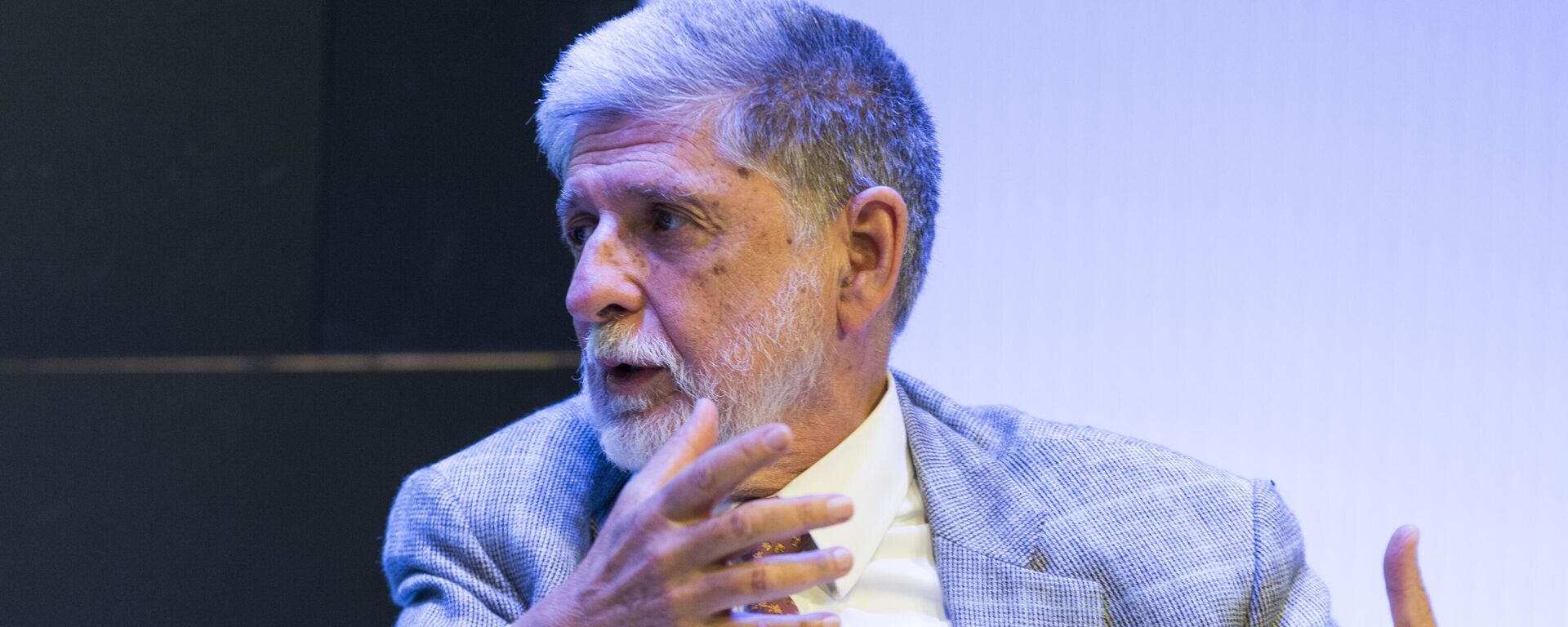 Celso Amorim em evento promovido pela Casa de América em 3 de julho de 2017 - Sputnik Brasil, 1920, 26.11.2024