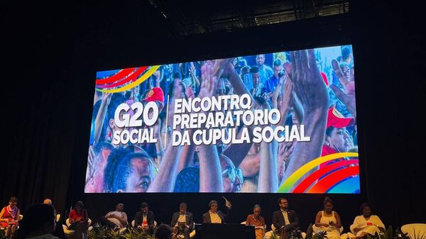 Encontro Preparatório da Cúpula Social do G20 Social. Rio de Janeiro, 20 de agosto de 2024 - Sputnik Brasil