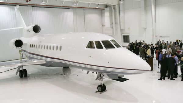 Avião Dassault Falcon 900EX - Sputnik Brasil