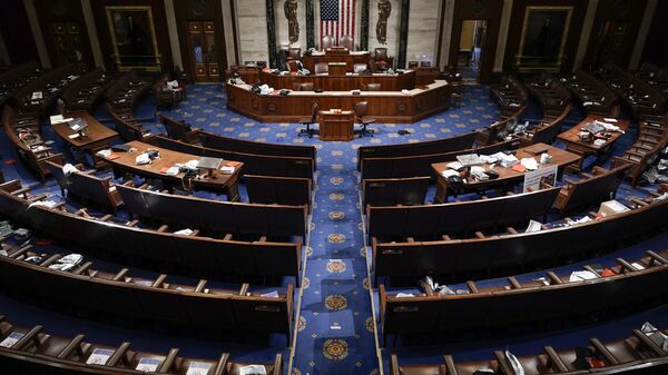 Câmara dos Representantes dos EUA, em Washington. 2021 - Sputnik Brasil