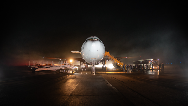 Avião KC-30 da Força Aérea Brasileira durante operação Taquari II, em 20 de junho de 2024 - Sputnik Brasil