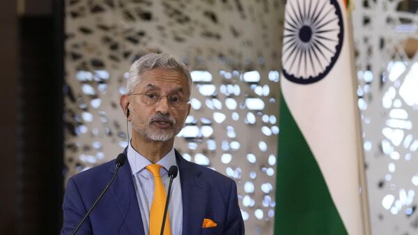 O ministro das Relações Exteriores da Índia, Subrahmanyam Jaishankar, 29 de julho de 2024 - Sputnik Brasil