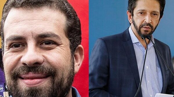 Guilherme Boulos (Psol) e Ricardo Nunes (MDB), candidatos à prefeitura da cidade de São Paulo - Sputnik Brasil