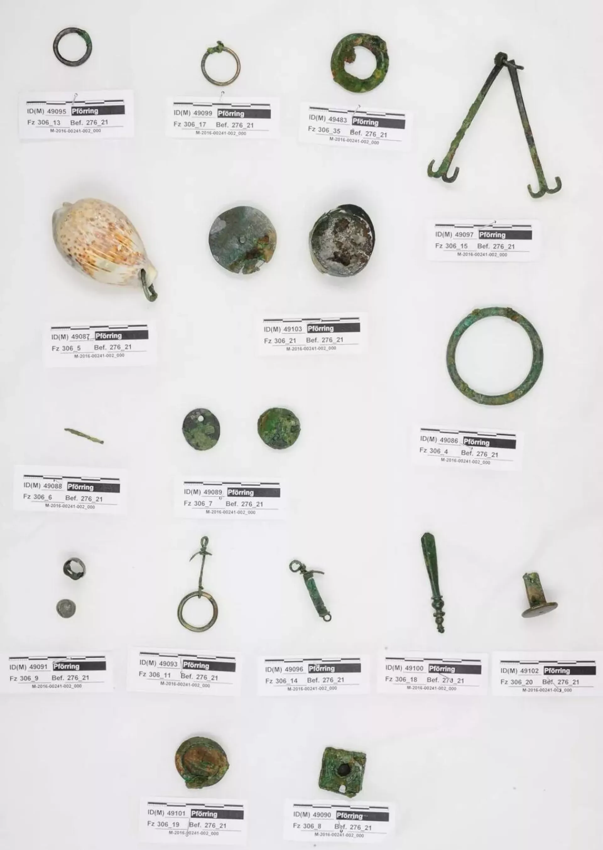 Artefatos encontrados em Pforring, Baviera. - Sputnik Brasil, 1920, 10.10.2024