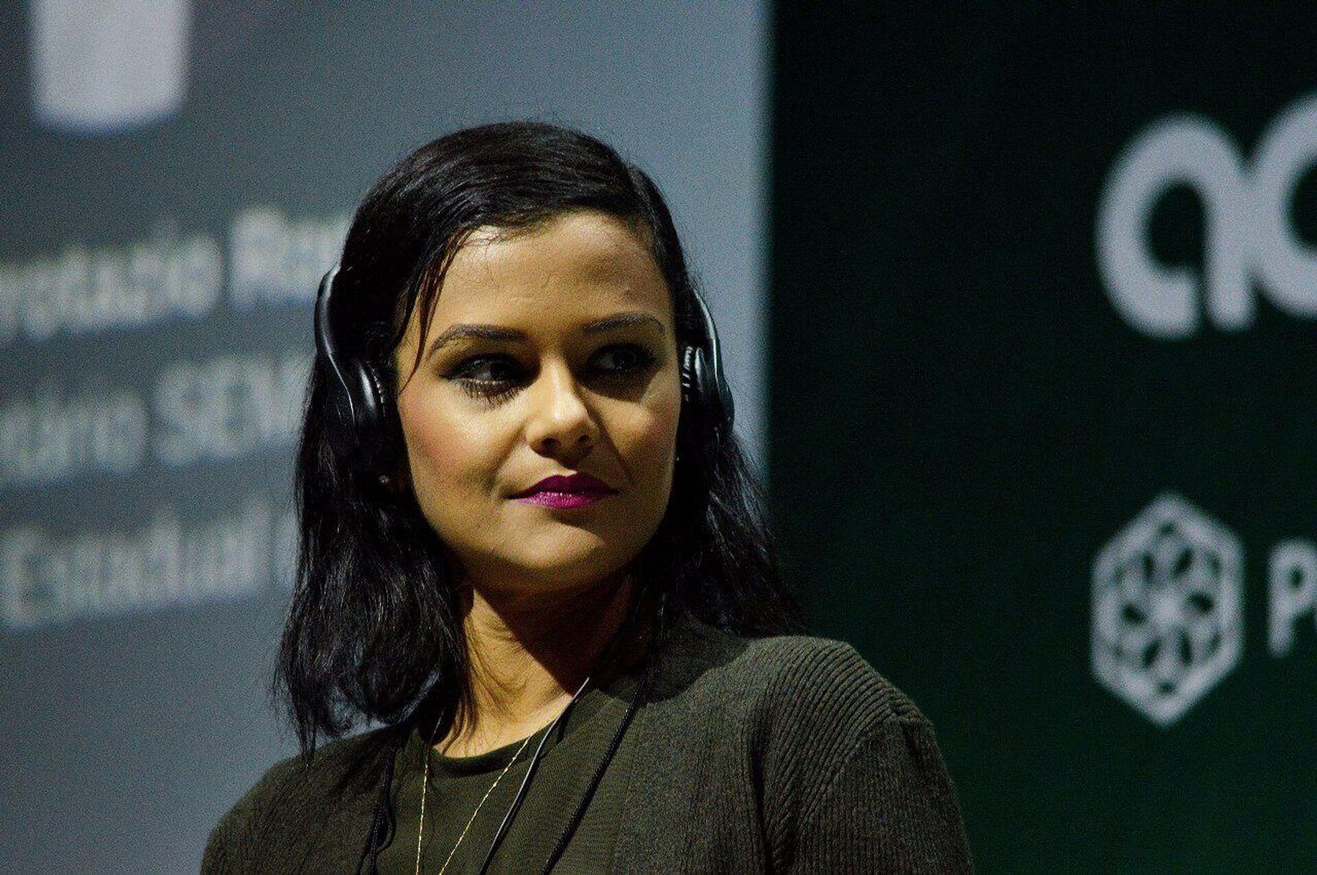 Vice-presidente de Ciência e Tecnologia da Mudança Climática das Nações Unidas, Nathalie Flores, durante evento que discutiu o setor. São Paulo (SP), 15 de outubro de 2024 - Sputnik Brasil, 1920, 15.10.2024