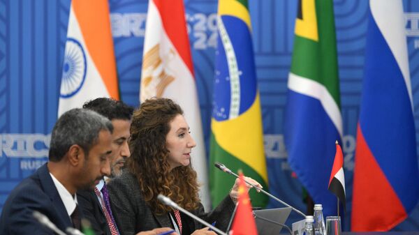 Reunião de Sherpas dos países BRICS em Kazan, Maxim Bogodvid, 21 outubro de 2024 - Sputnik Brasil