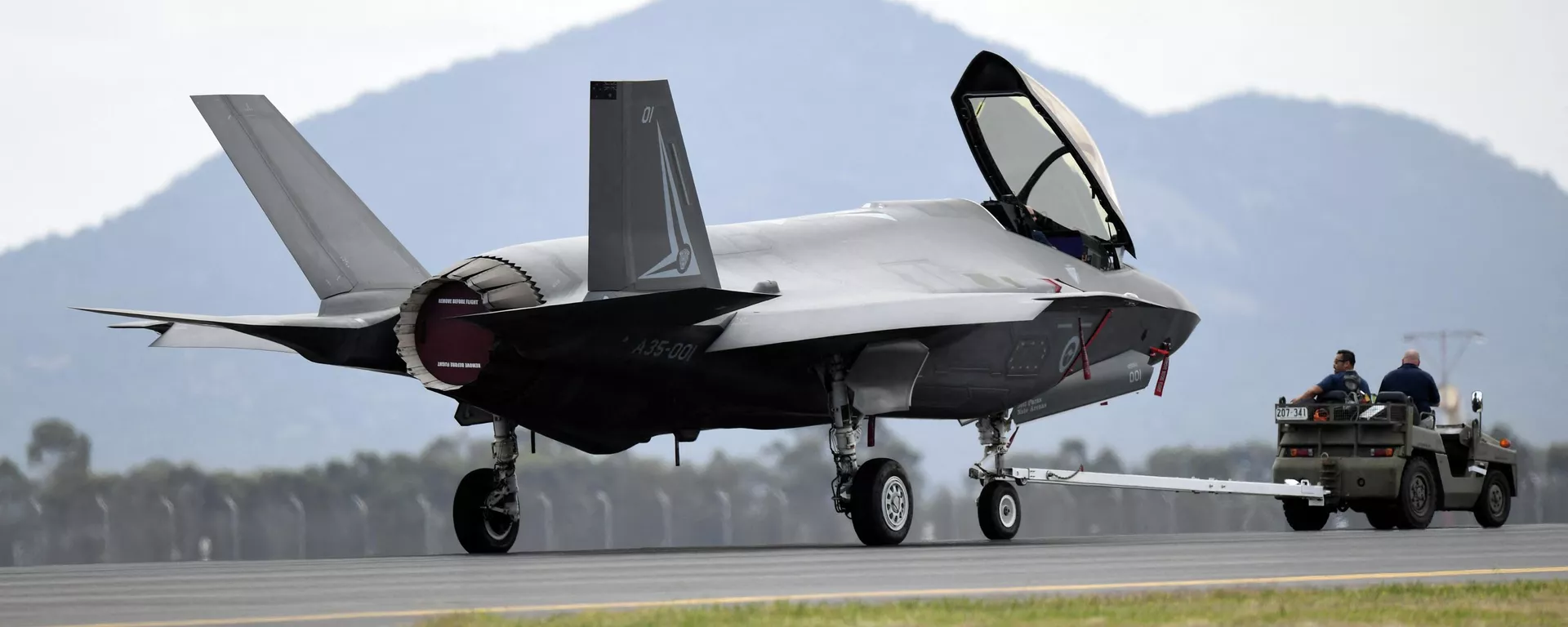 A Royal Australian Air Force F-35A Lightning II multirole fighter. - Sputnik Brasil, 1920, 12.12.2024