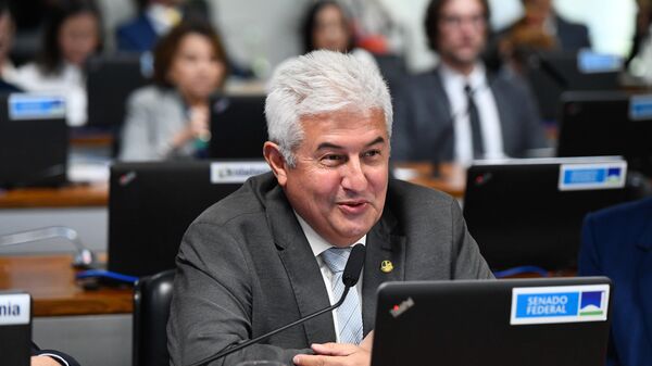 Marcos Pontes em reunião na Comissão de Assuntos Econômicos (CAE) do Senado, em Brasília (DF). Brasil, 13 de agosto de 2024 - Sputnik Brasil