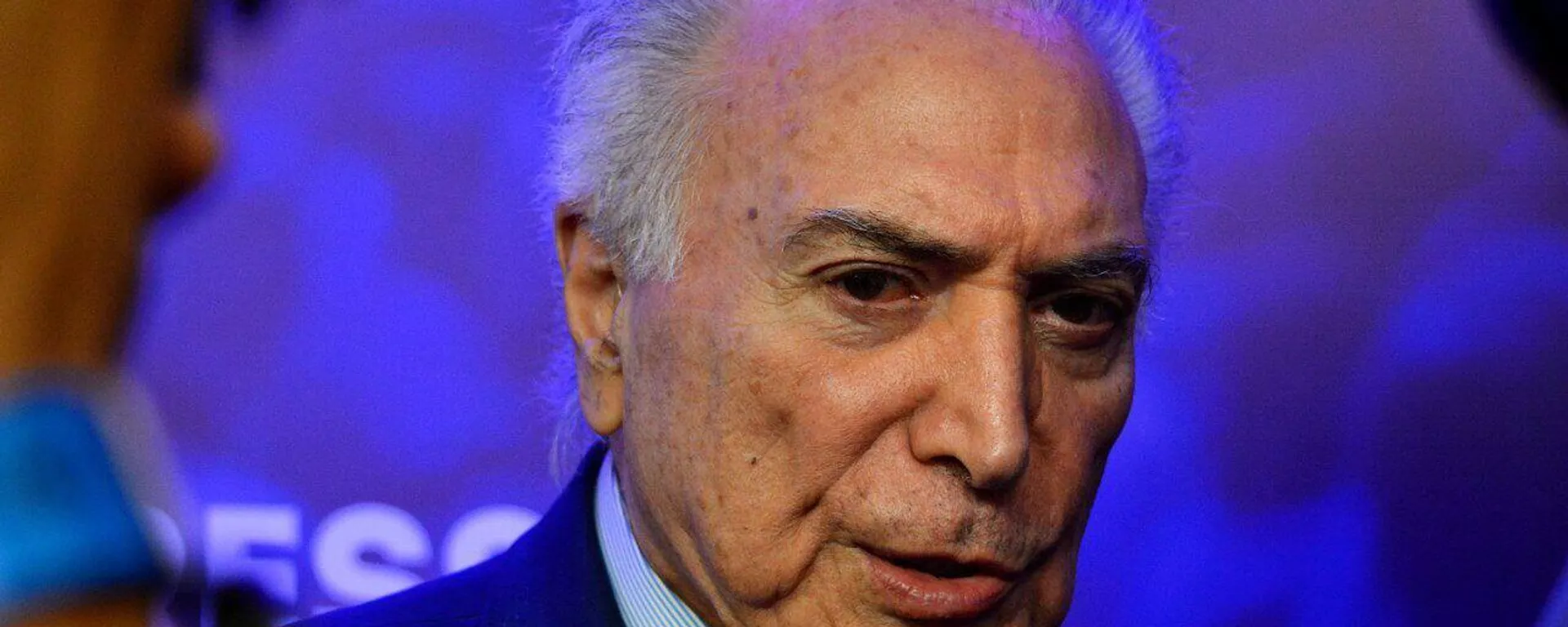 Ex-presidente Michel Temer fala com a imprensa no 1° Congresso Brasileiro de Precatórios, em São Paulo (SP), em 8 de novembro de 2024 - Sputnik Brasil, 1920, 08.11.2024