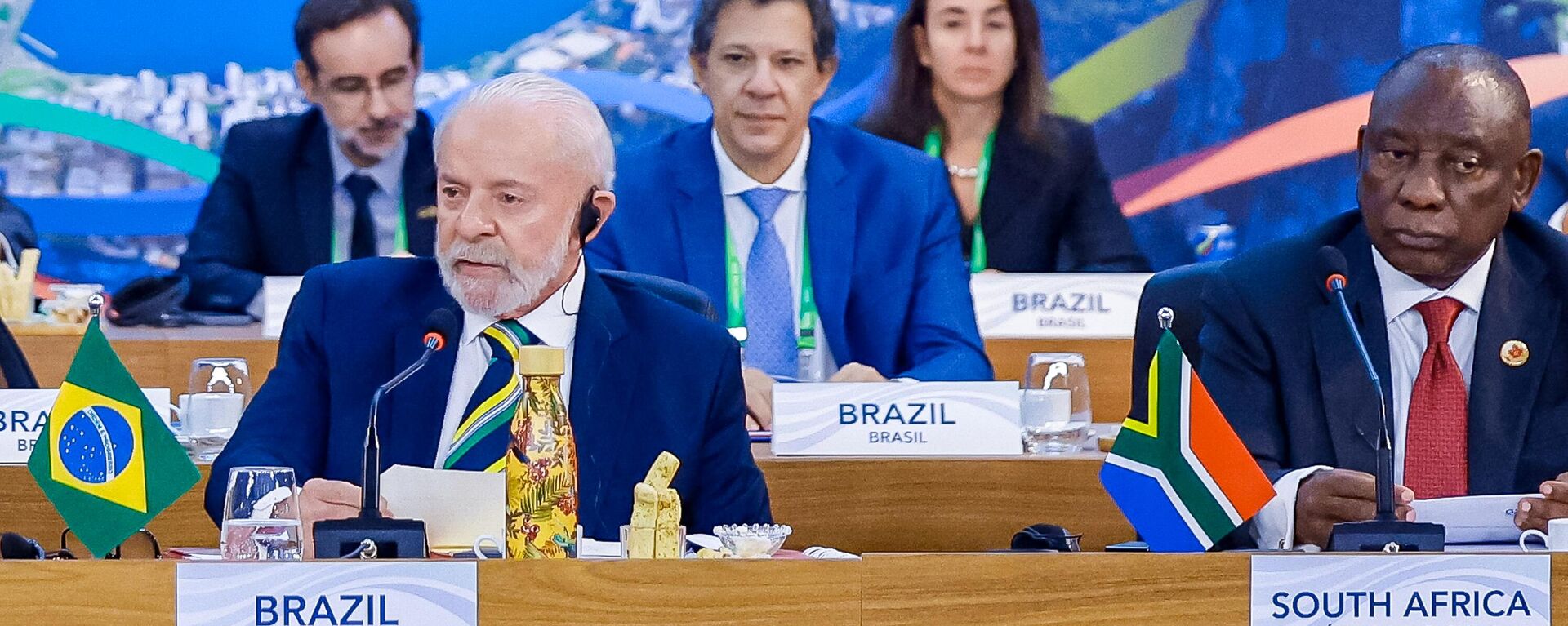 Presidente da República, Luiz Inácio Lula da Silva, na Cúpula dos Líderes do G20, no Rio de Janeiro - Sputnik Brasil, 1920, 18.11.2024