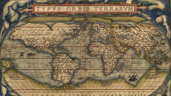 Mapa do mundo de Ortelius Theatrum Orbis Terrarum de 1570. - Sputnik Brasil