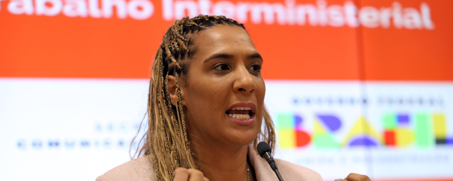 Anielle Franco participa do lançamento do Plano de Comunicação pela Igualdade Racial. Brasília (DF), 3 de dezembro de 2024 - Sputnik Brasil, 1920, 06.12.2024