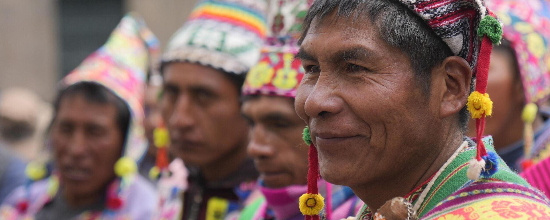 Indígenas quechuas durante marcha de sindicatos de trabalhadores em La Paz. Bolívia, 10 de setembro de 2024 - Sputnik Brasil, 1920, 12.08.2025