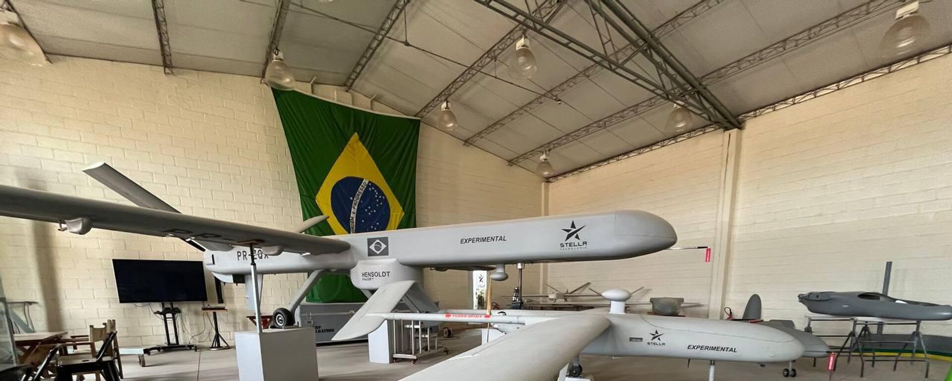 O Albatroz foi desenvolvido para o transporte de sensores, radares e pequenos mísseis e terá capacidade de realizar missões a 40 mil pés de altitude (12 mil metros de altura) - Sputnik Brasil, 1920, 12.12.2024
