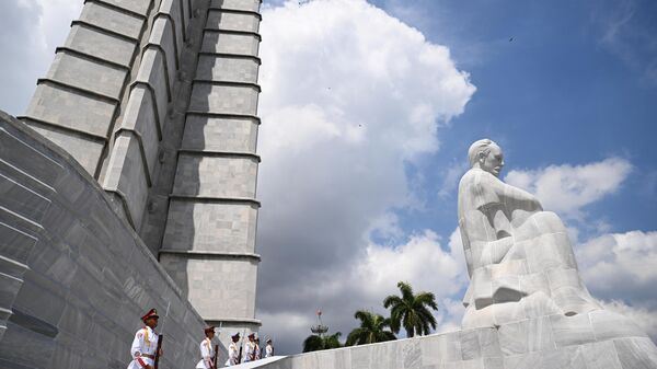 Monumento ao libertador de Cuba, José Marti, em Havana (foto de arquivo)  - Sputnik Brasil