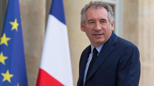 Primeiro-ministro francês, François Bayrou, foto de arquivo - Sputnik Brasil