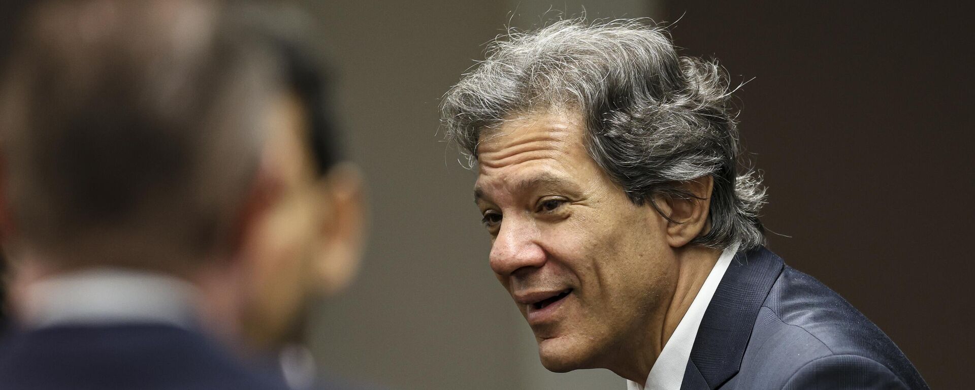 O ministro da Fazenda, Fernando Haddad, durante a posse do novo presidente do Tribunal de Contas da União (TCU), Vital do Rêgo. Brasília (DF), 11 de dezembro de 2024 - Sputnik Brasil, 1920, 12.03.2025