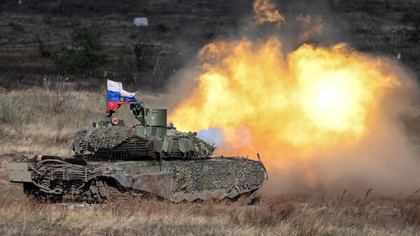 Tanque T-90M Proryv - Sputnik Brasil