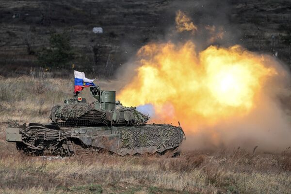 Tanque T-90M Proryv - Sputnik Brasil