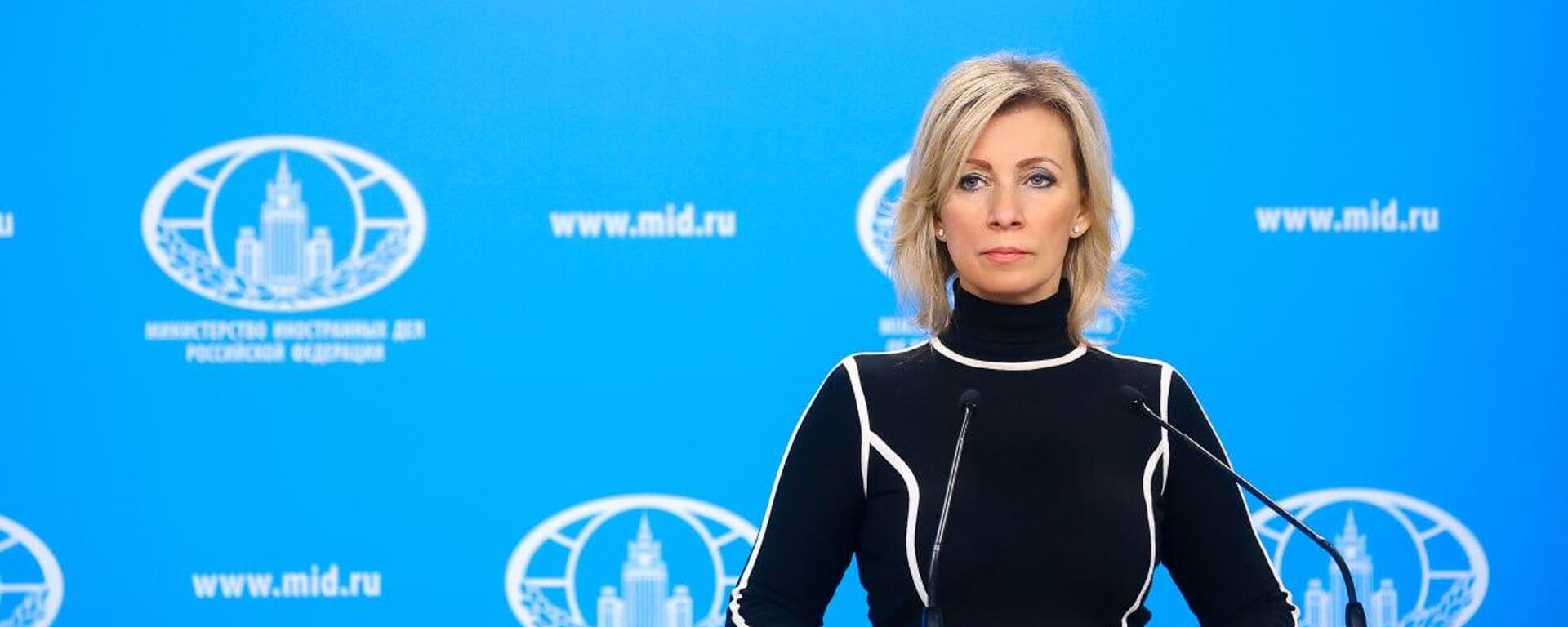 Representante oficial do Ministério das Relações Exteriores da Rússia, Maria Zakharova - Sputnik Brasil, 1920, 18.08.2025