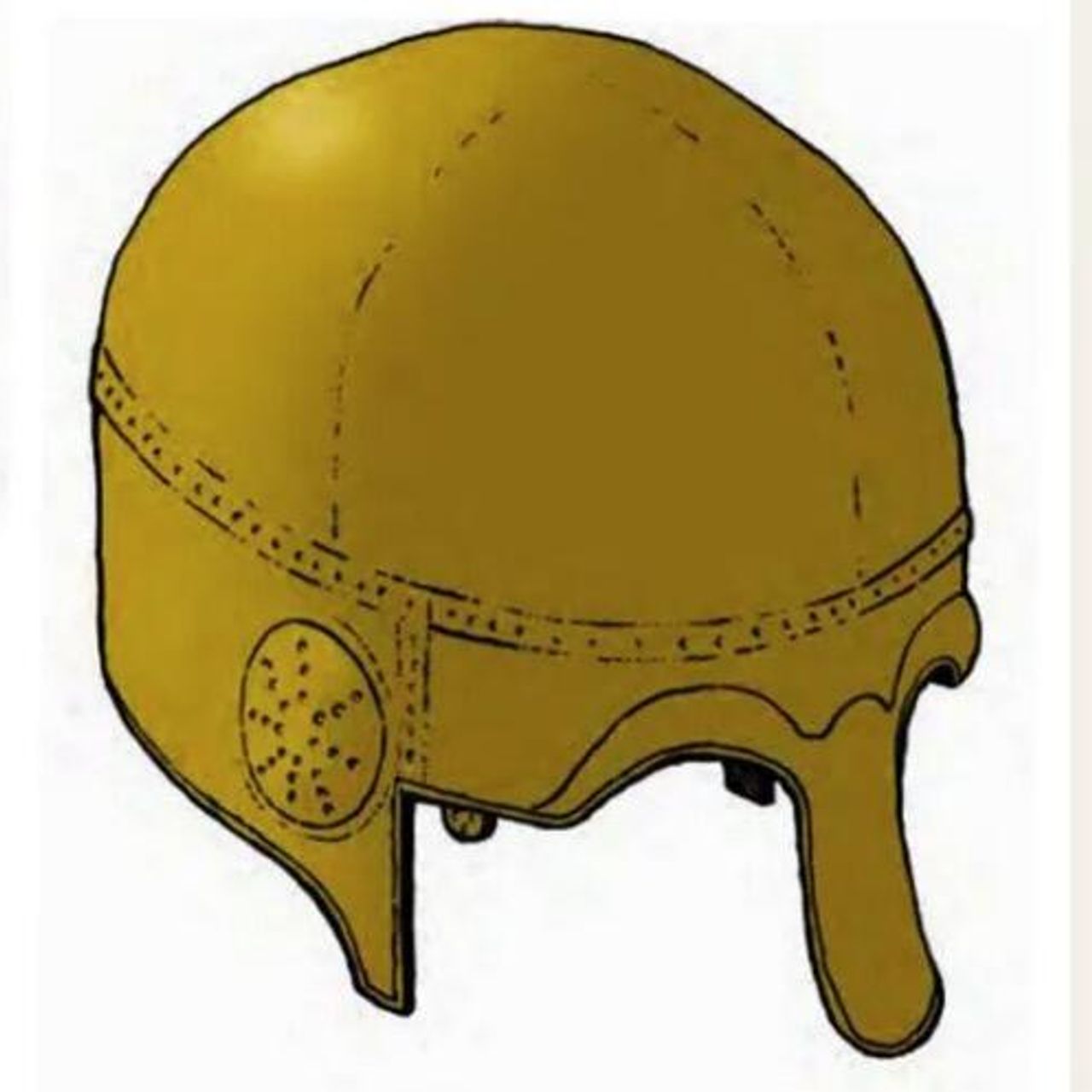 Pesquisadores descobrem fragmentos de raro capacete da Idade do