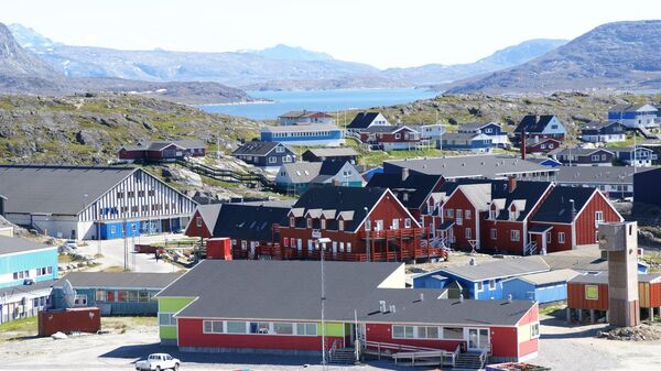 Uma bela vista em Nuuk, Groenlândia - Sputnik Brasil