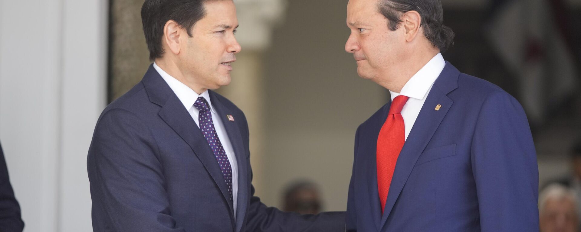 Marco Rubio teve encontro no Panamá neste domingo, 2 de fevereiro de 2025 - Sputnik Brasil, 1920, 02.02.2025